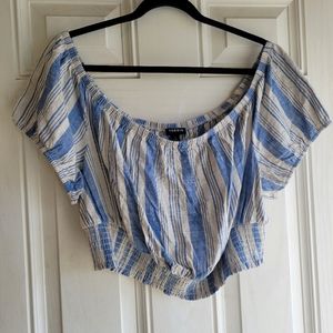 *Torrid off the shoulder top